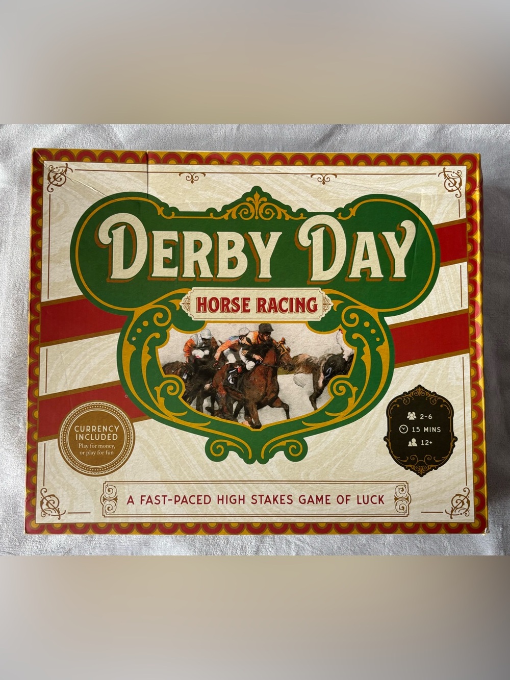 Derby Day Horse Racing Board Game Brand New